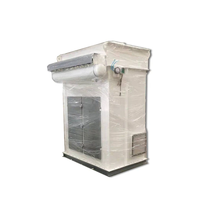 Colector de polvo de alimento para aves de corral