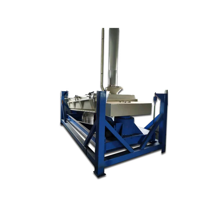 Pellet de alimentación de tamiz vibratorio